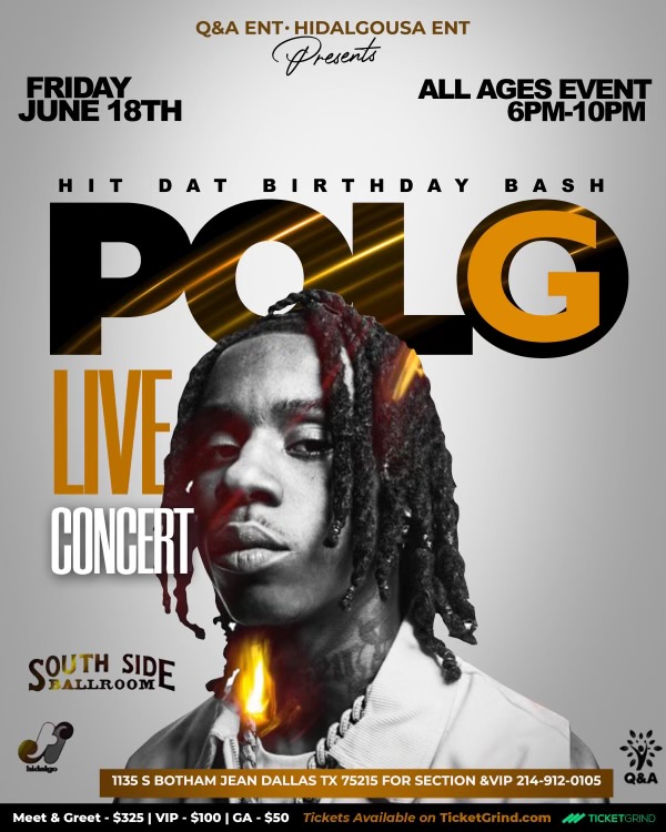 Polo G Concert Tickets, 20232024 Tour Dates & Locations